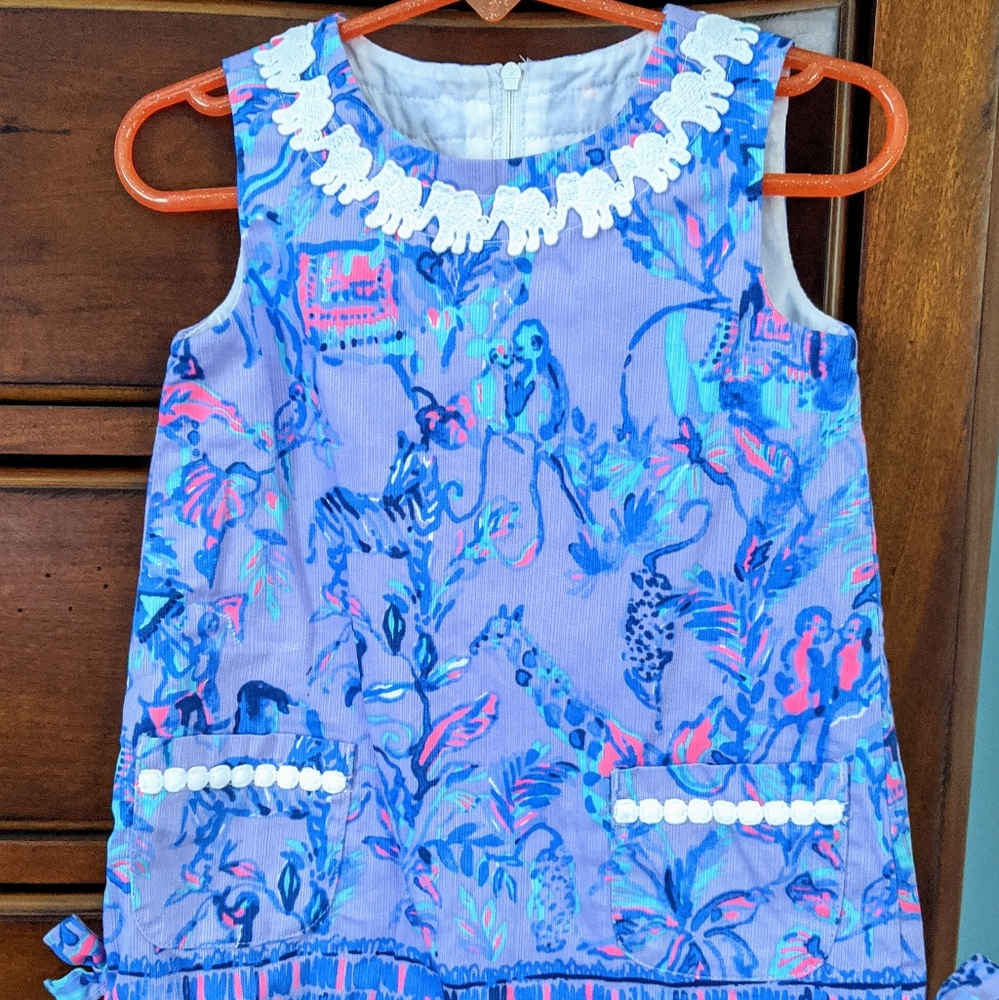 Lilly Pulitzer girls shift dress 2T. NWOT